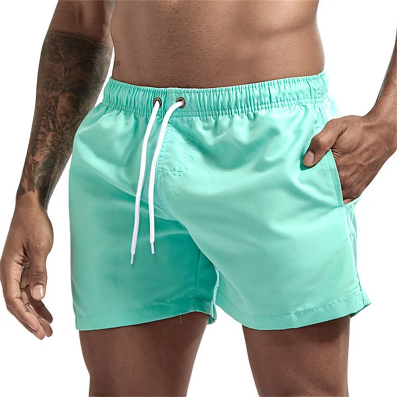 Quick-Dry Swim Trunks