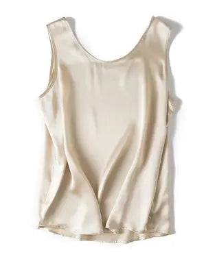 100% Real Silk Sleeveless Tank