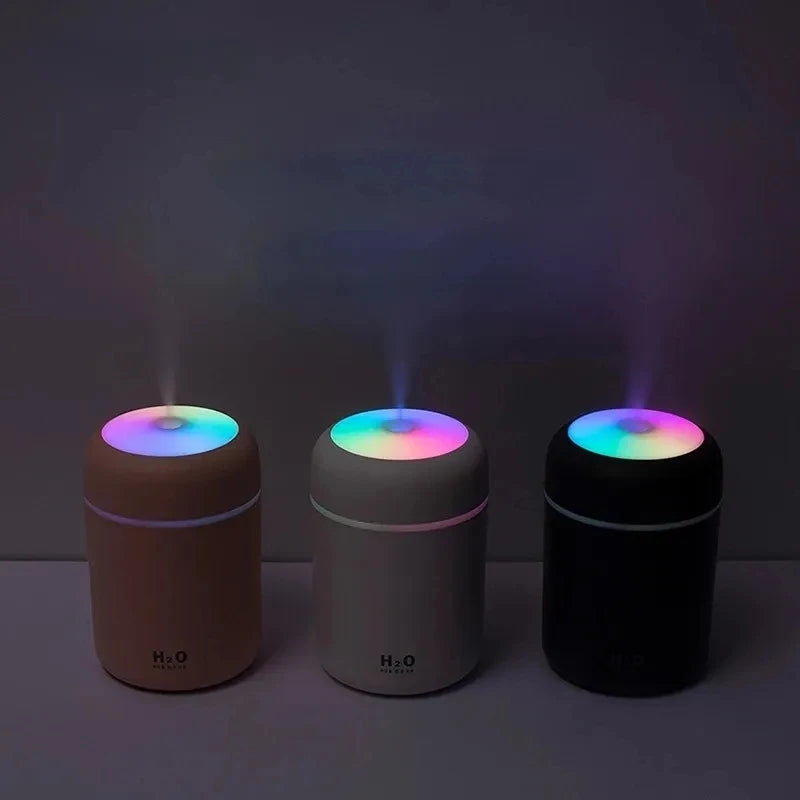 Portable Ultrasonic Colorful Light Air Humidifier