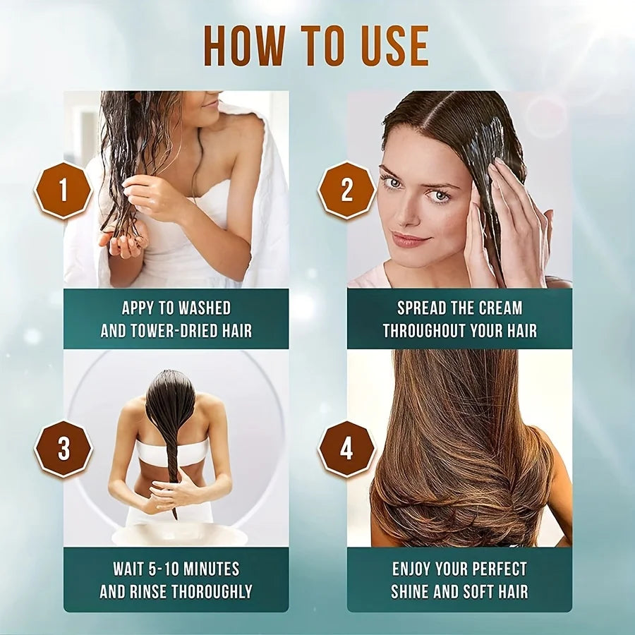 Keratin Biotin Hair Mask Deep Repair Conditioner