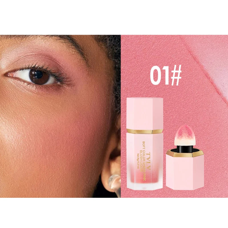 4-Color Matte Liquid Blush