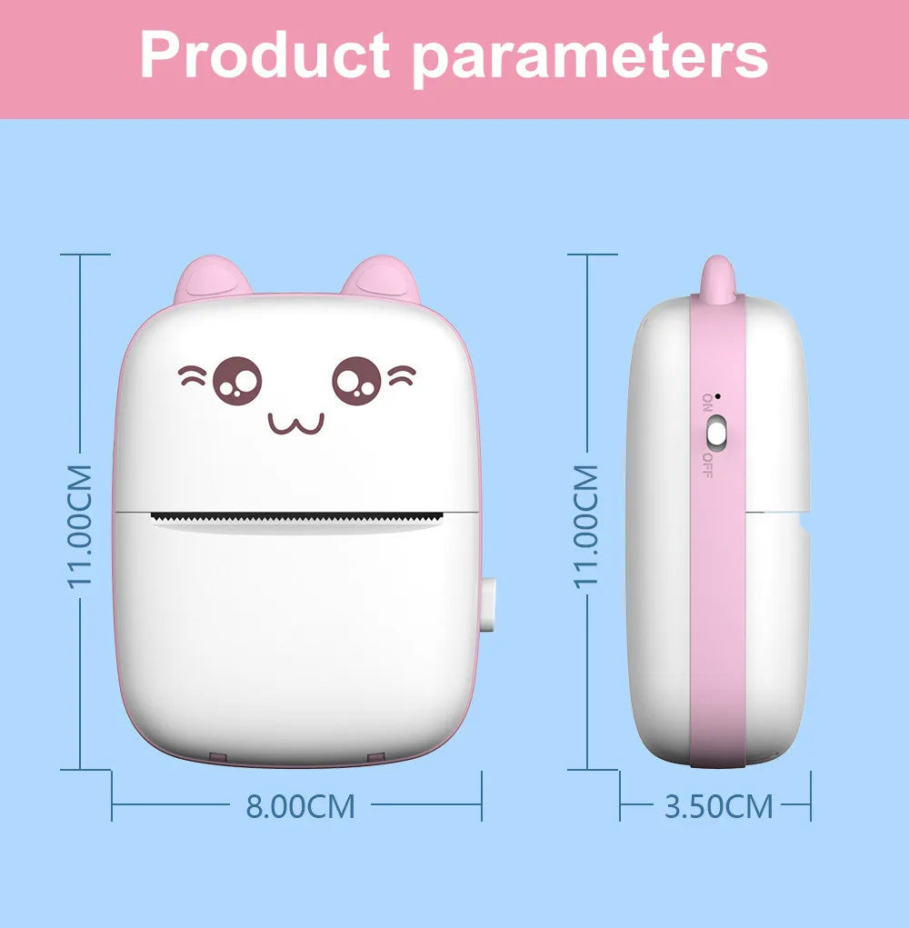 Meow Mini Thermal Label Printer
