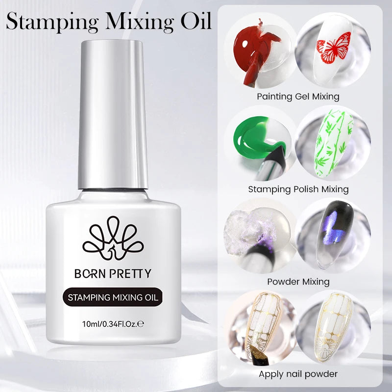 10ml Stamping Nail Polish Set