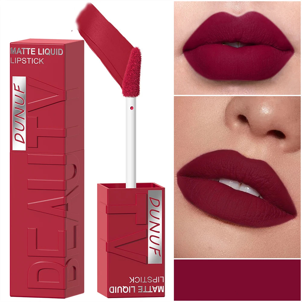 8-Shade Matte Liquid Lipstick Set
