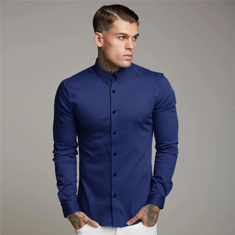Slim Fit Long Sleeve Shirt
