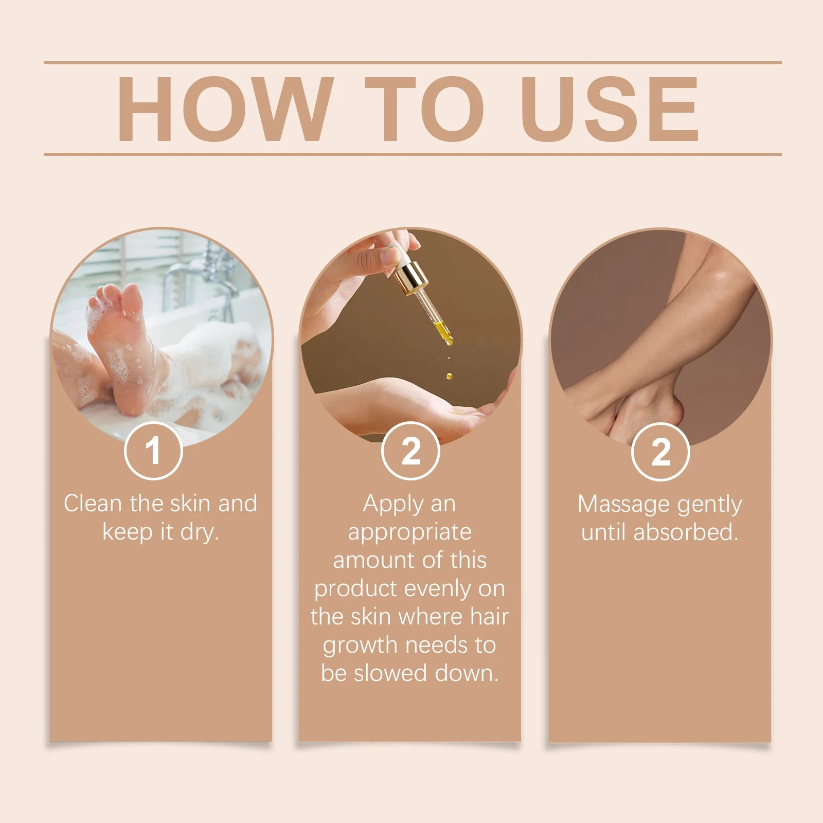 Hair Removal Inhibitor Body Oil