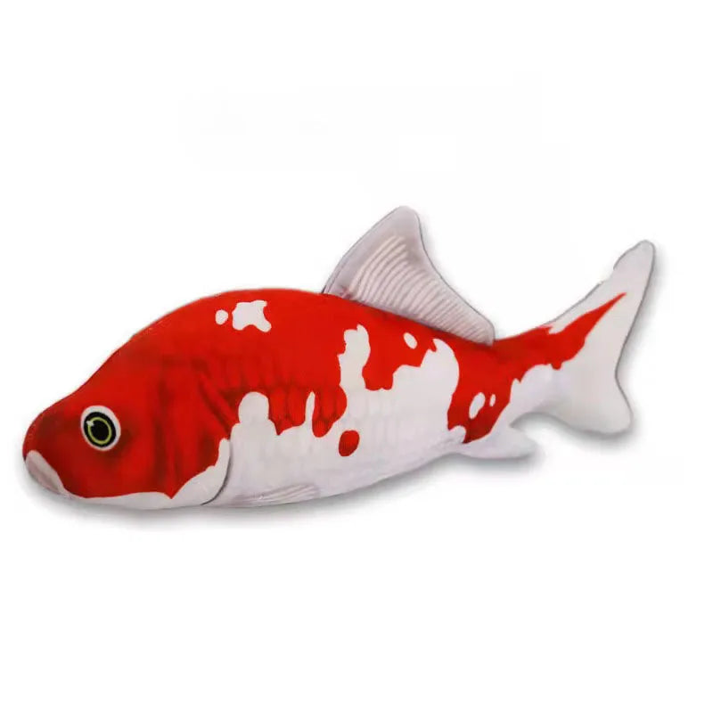 Interactive Fish Pillow Toy: Fun Training for Cats