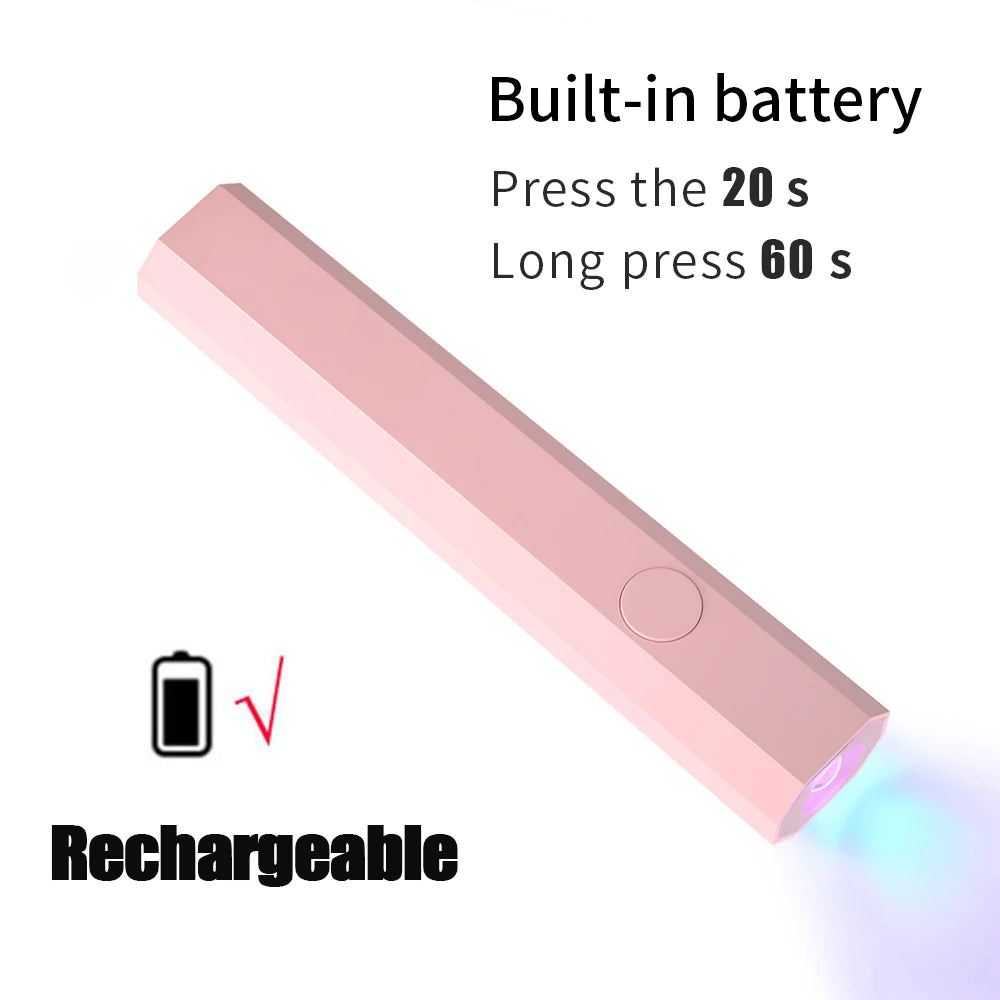 Handheld Mini UV LED Nail Lamp