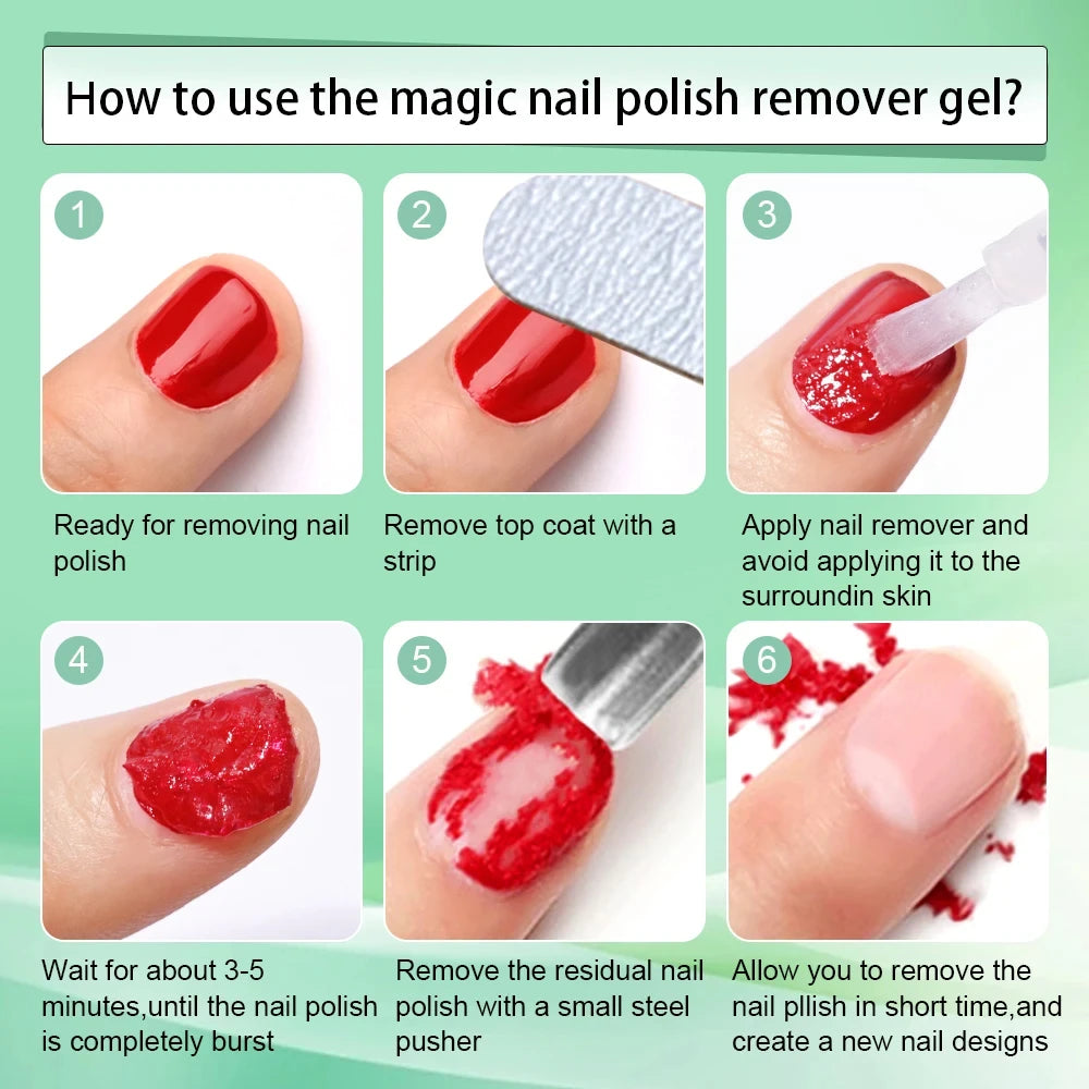 Gel Remover Fast UV Polish Dissolver