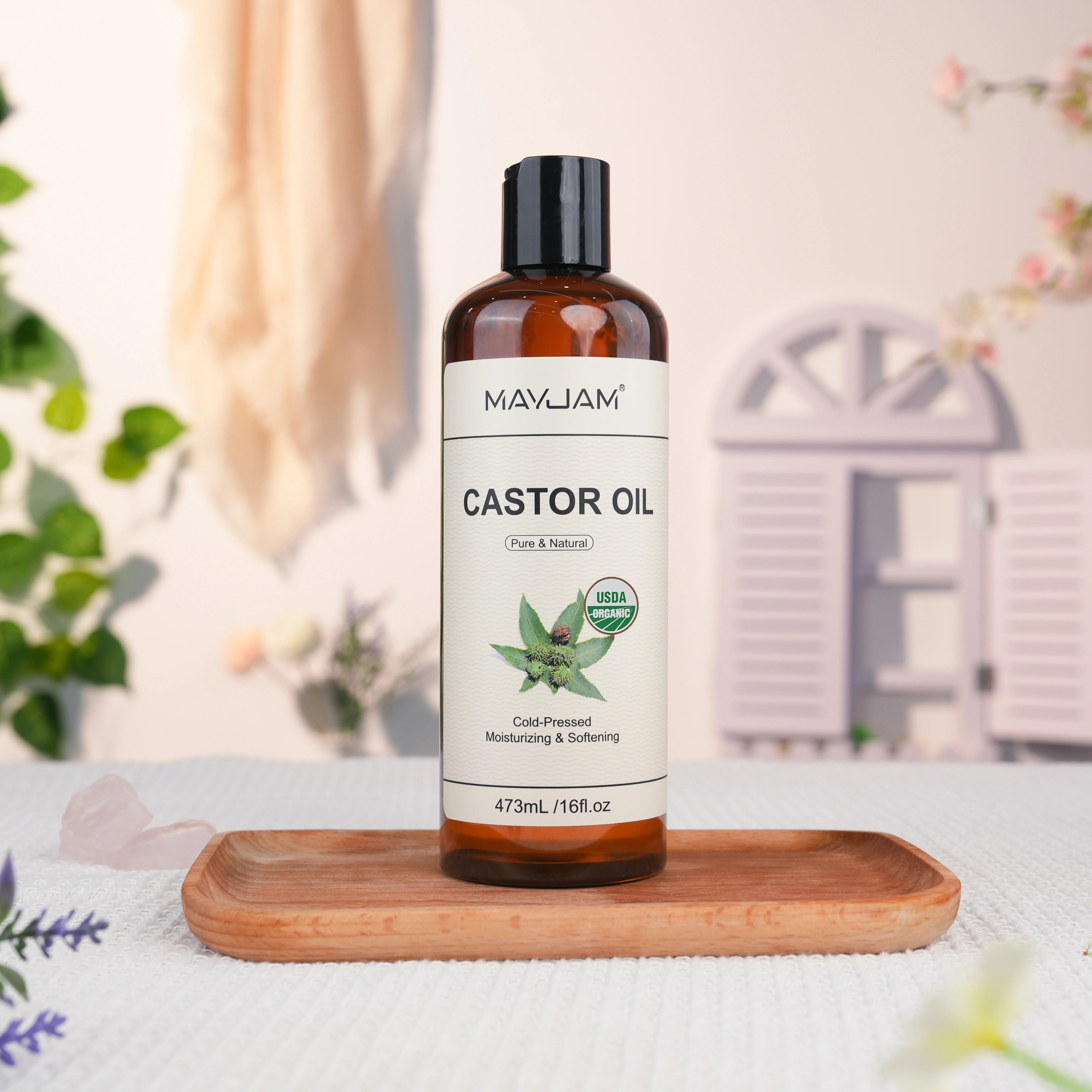 Organic Cold-Pressed Castor Oil
