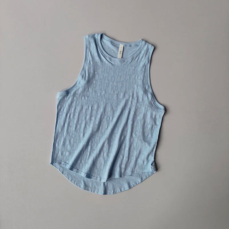 Quick-Dry Loose Fit Sleeveless Yoga & Fitness Top