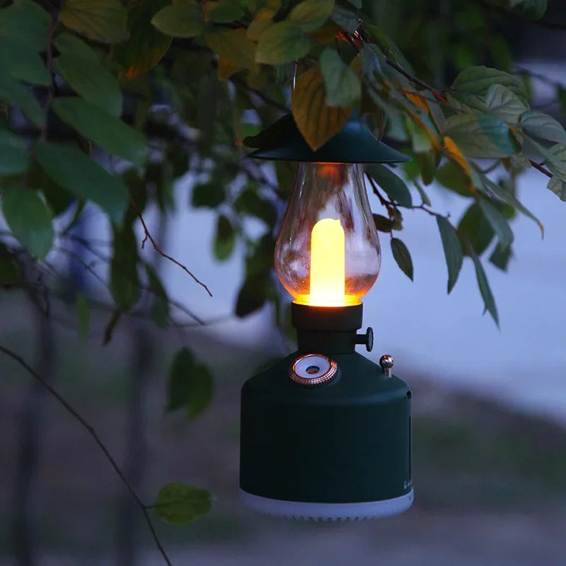 Wireless Air Humidifier Camping Lamp
