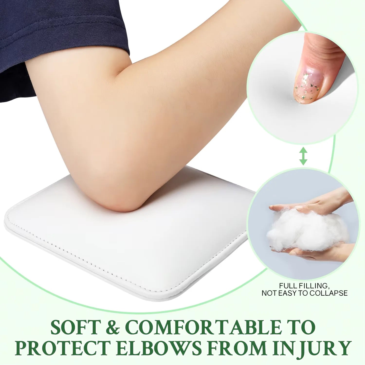 Professional Microfiber Leather Nail Arm Rest