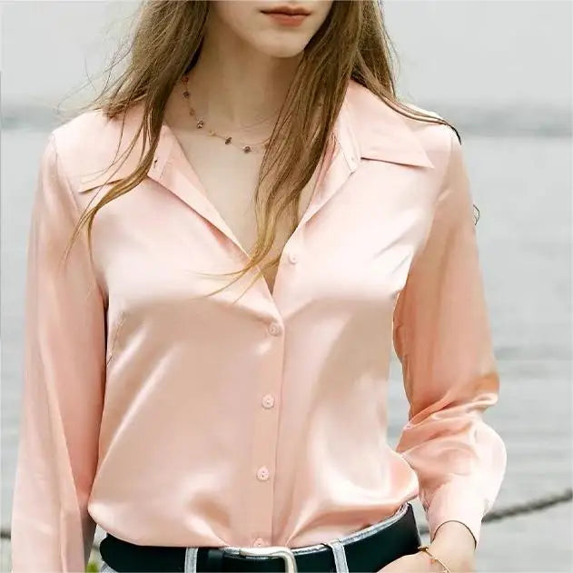 Elegant Satin Blouse