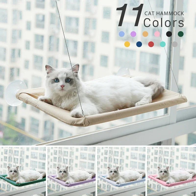 Hanging Cat Hammock: Comfortable Window Seat for Cats