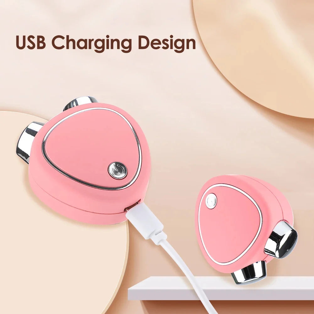 Mini EMS Microcurrent Face Lifting Device