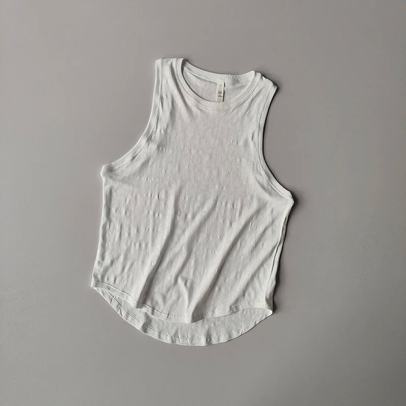 Quick-Dry Loose Fit Sleeveless Yoga & Fitness Top