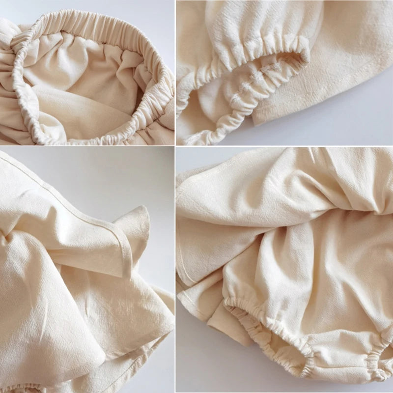 Ruffled Lace Baby Skirt: Summer Cotton Pettiskirt Tutu Dress