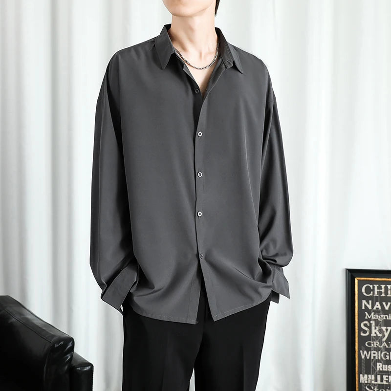Korean Fashion Long Sleeve Shirt