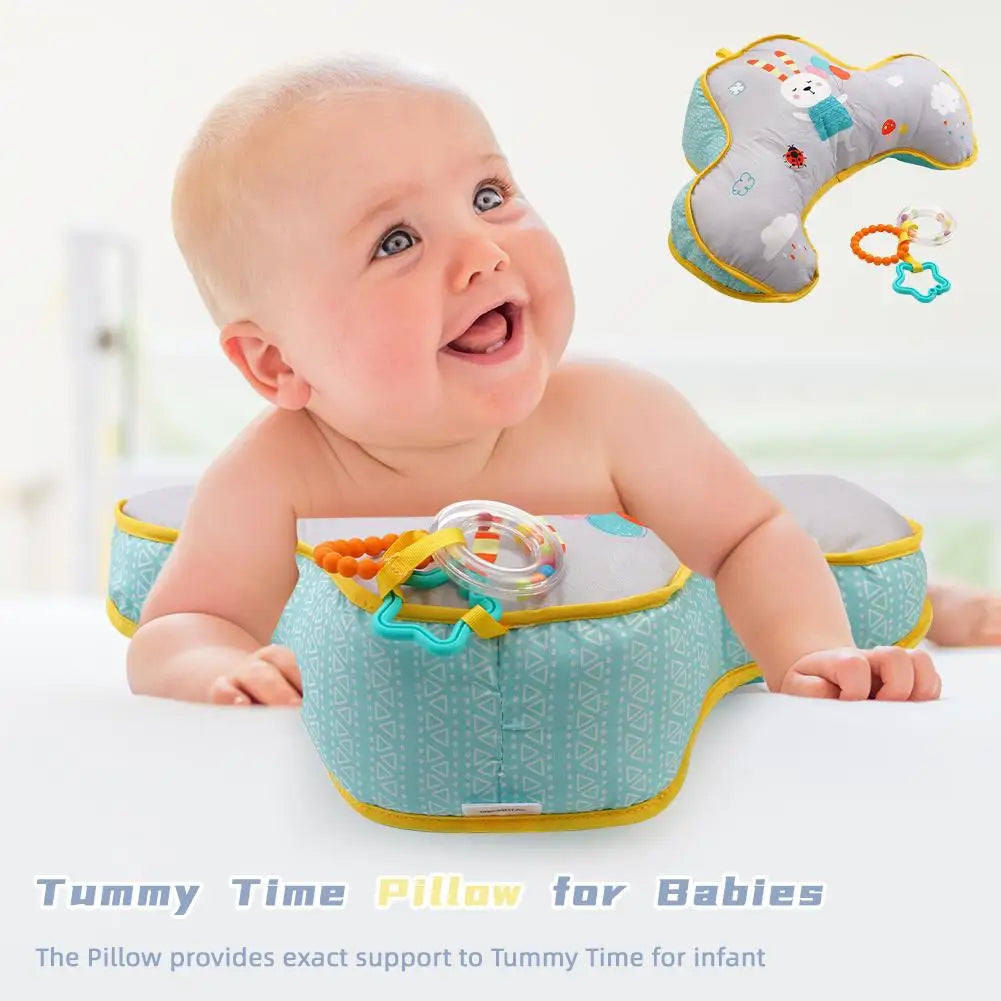 High Contrast Baby Tummy Time Pillow