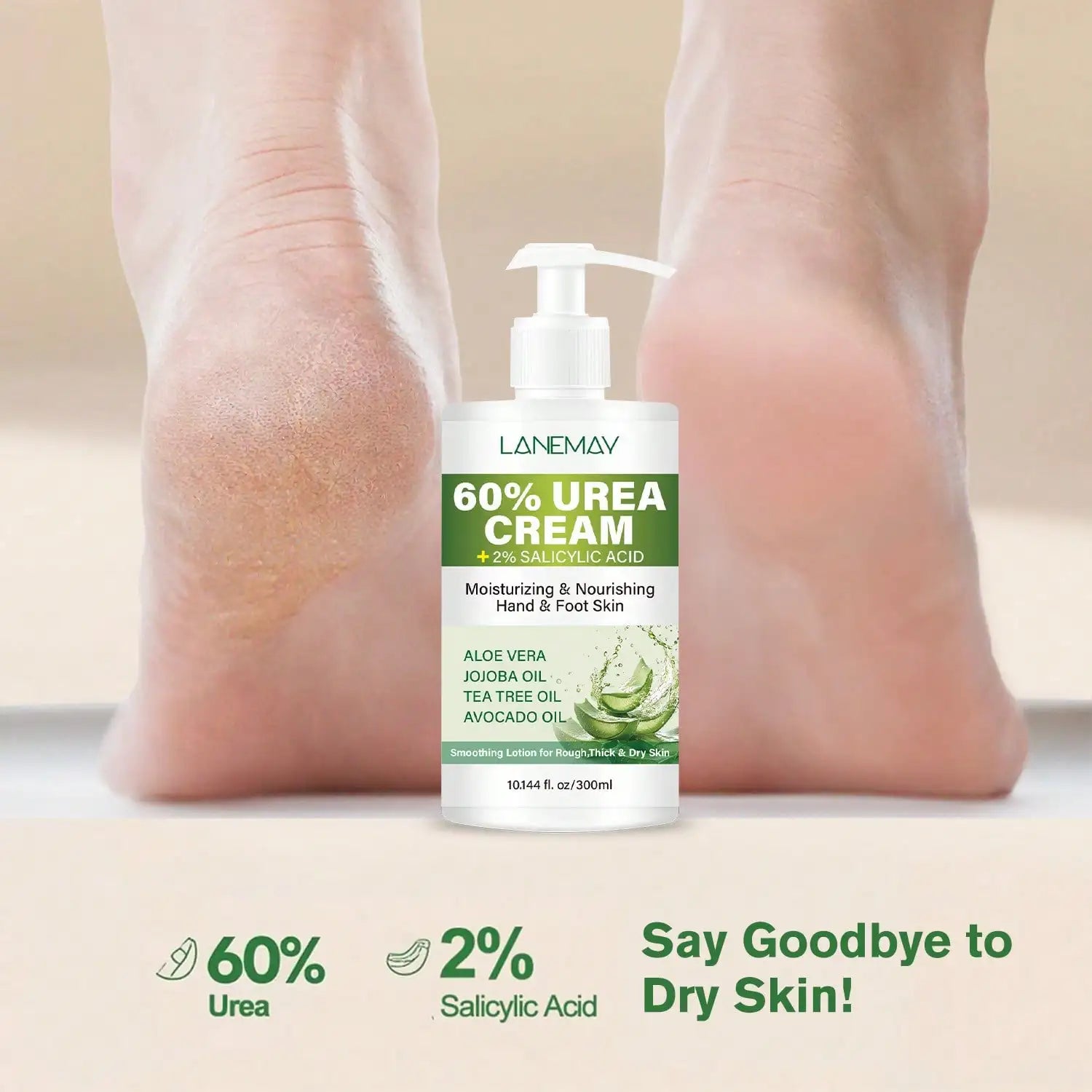 60% Urea Intensive Hand and Foot Cream