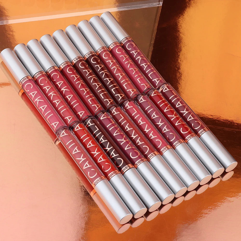 6-Color Liquid Matte Velvet Lip Gloss Set