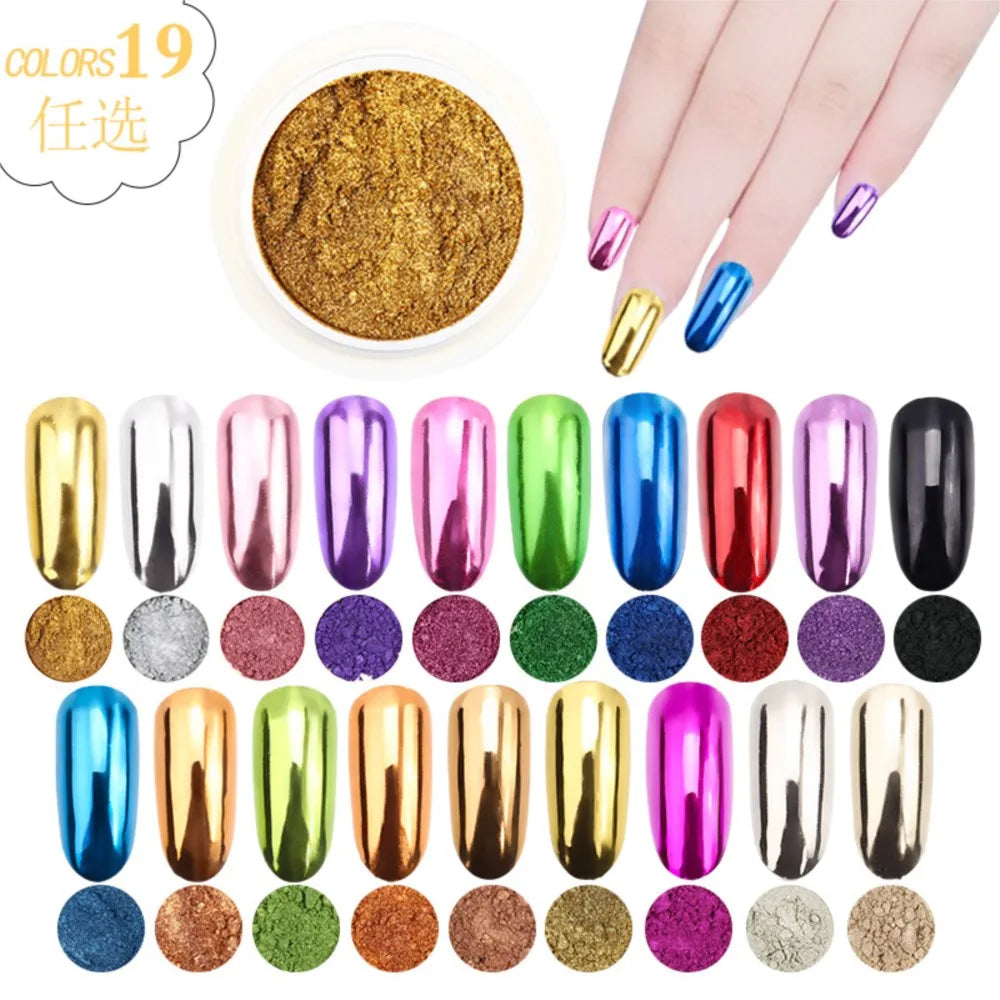 Metallic Mirror Effect Chrome Powder