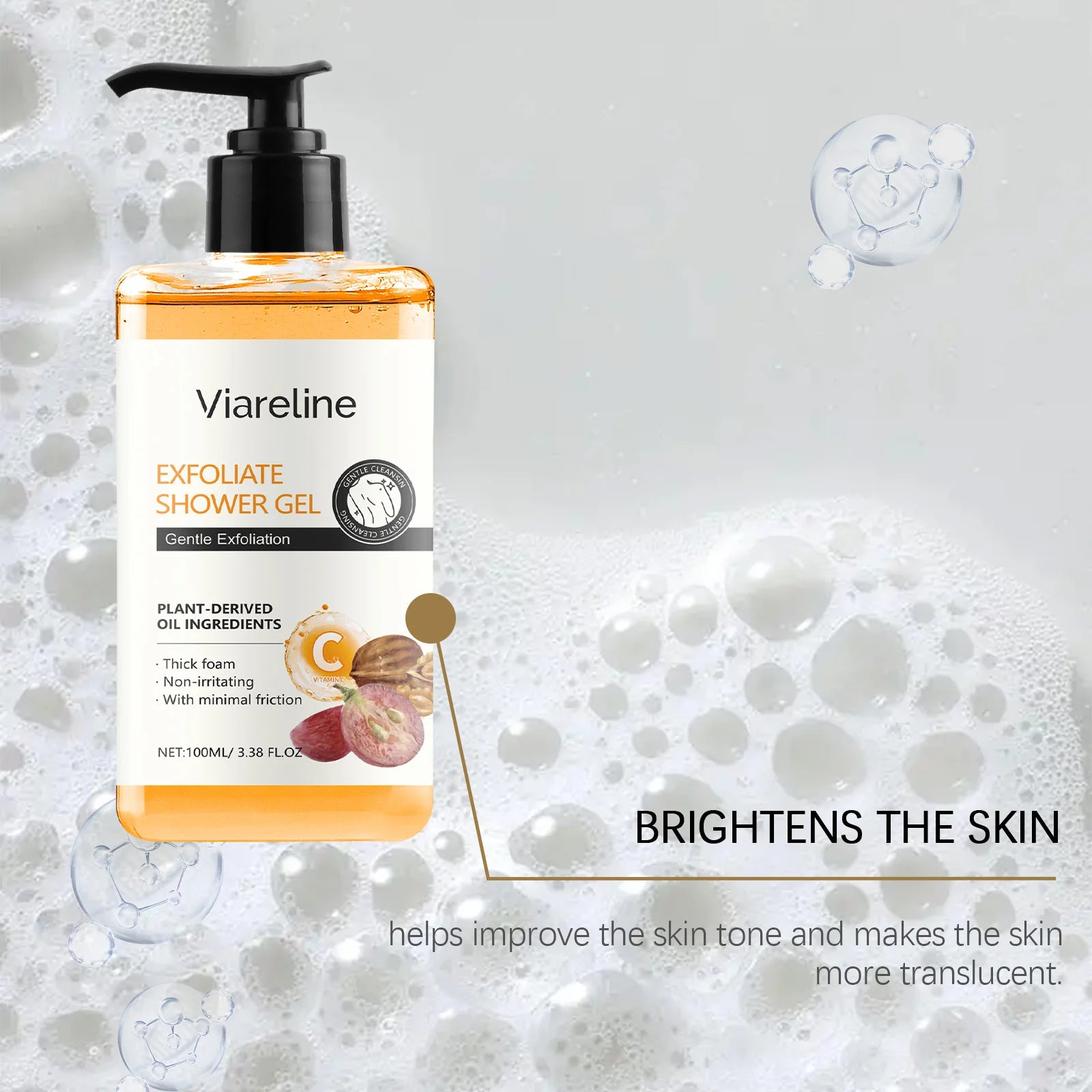Gentle Exfoliating Body Shower Gel