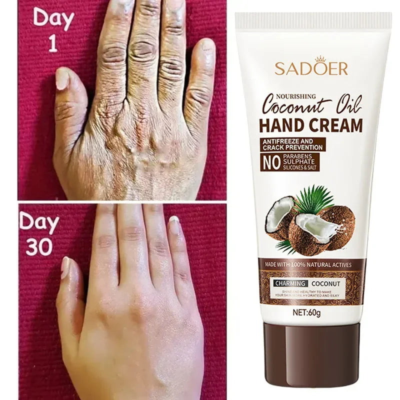 Anti-Wrinkle Coconut Oil Hand Cream