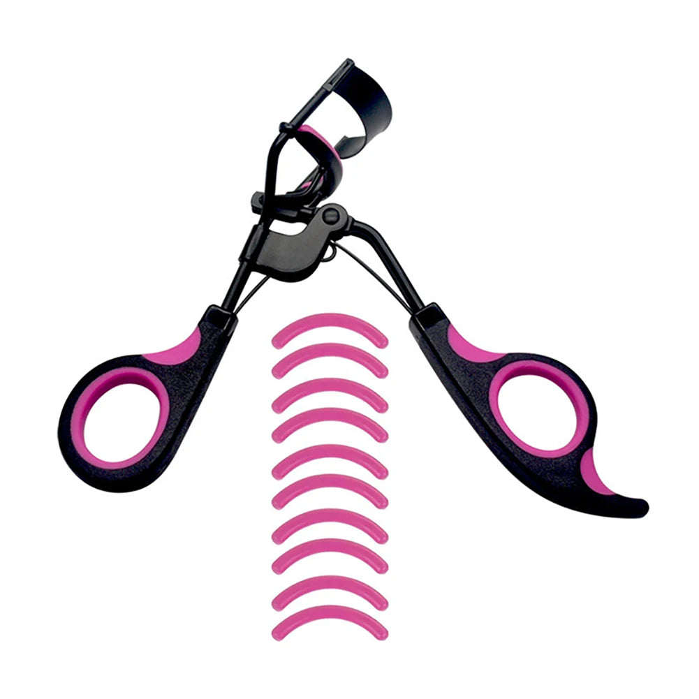 Professional Eyelash Curler with Replacement Pads