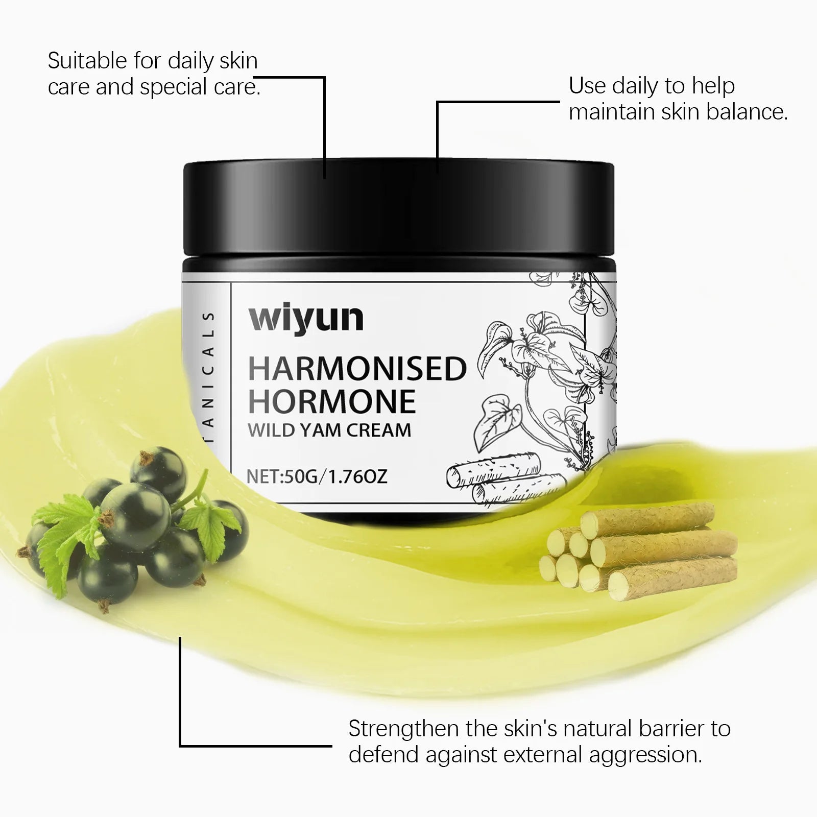 Wild Yam Moisturizing Skin Cream