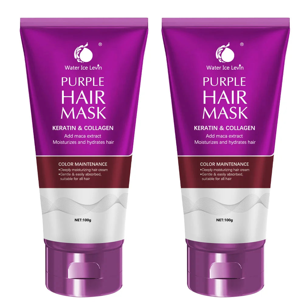 Purple Keratin Biotin Hair Mask