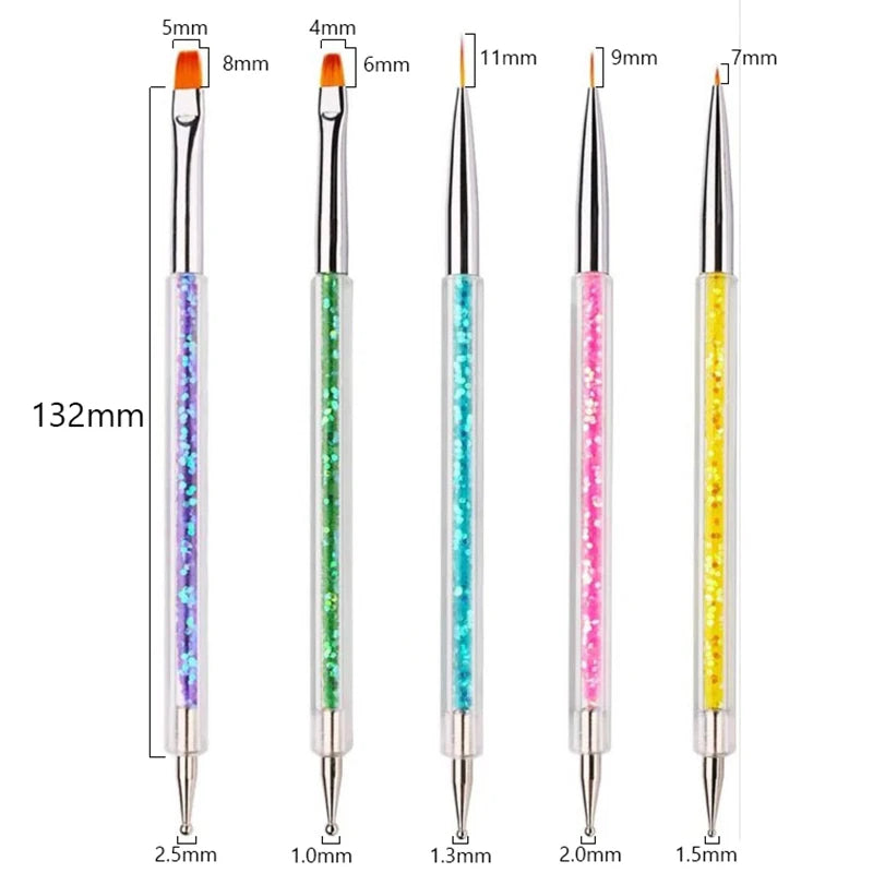 Professional Nail Art Brush Set