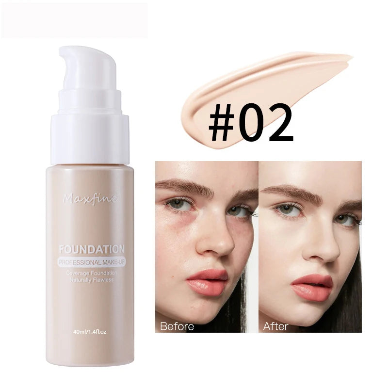 12 Shade Liquid Foundation