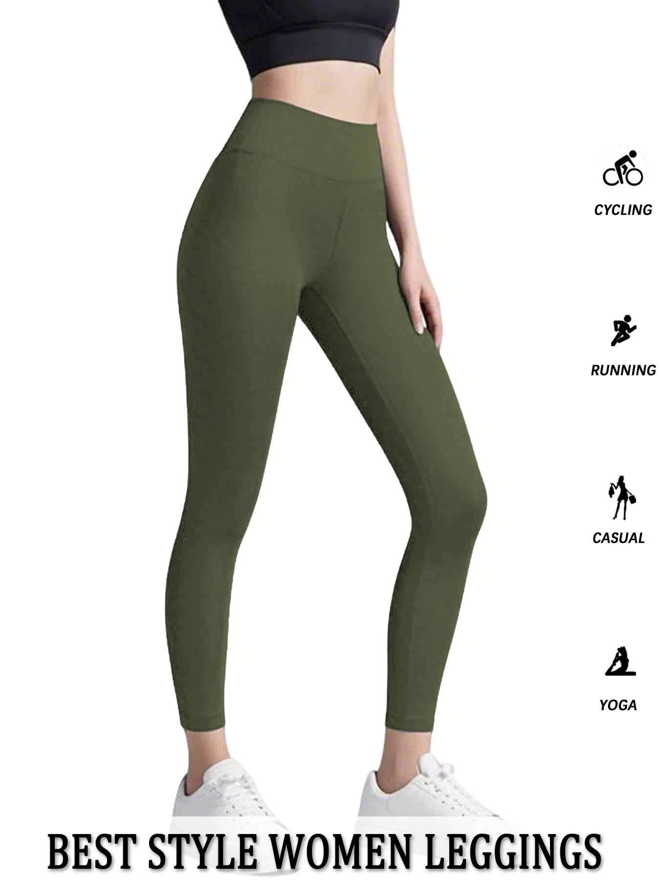 High-Waisted Tummy Control Leggings