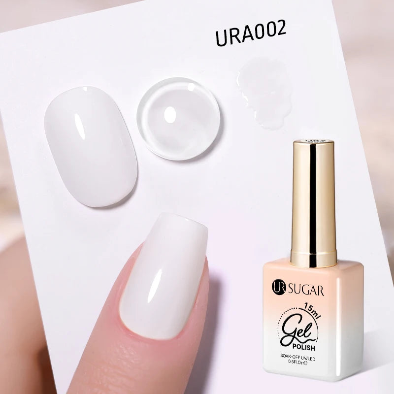 Jelly Milky White Translucent UV Gel Polish