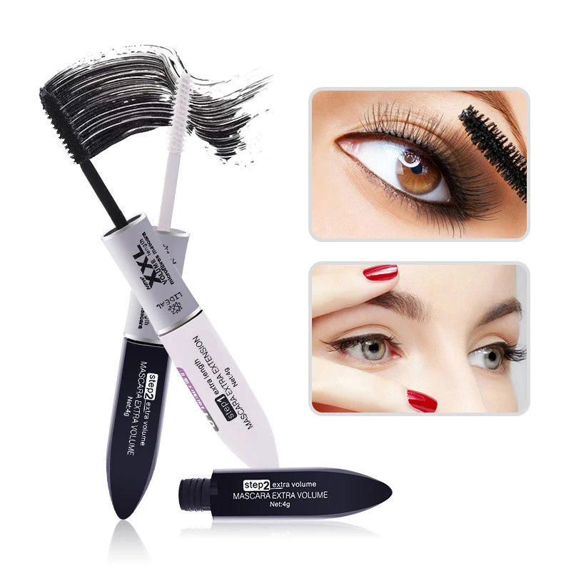 Double Head 4D Silk Fiber Mascara