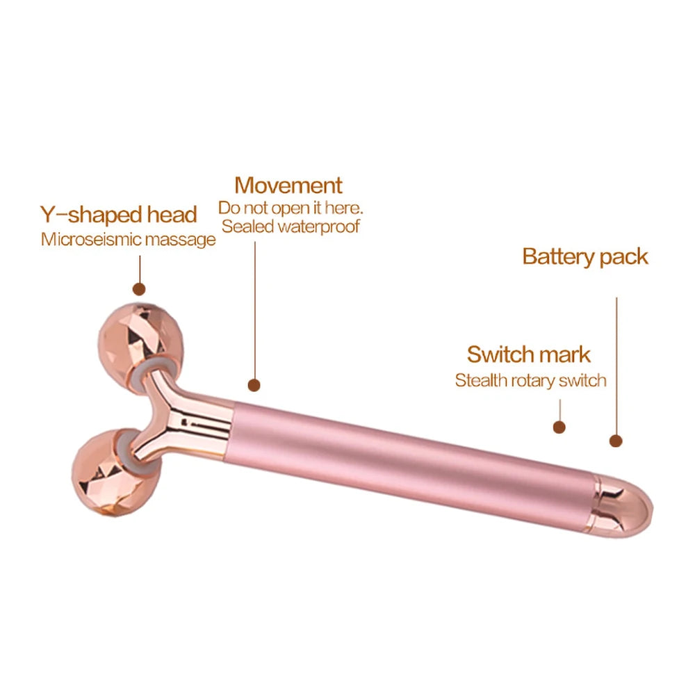 3D Facial Lifting Roller Massager