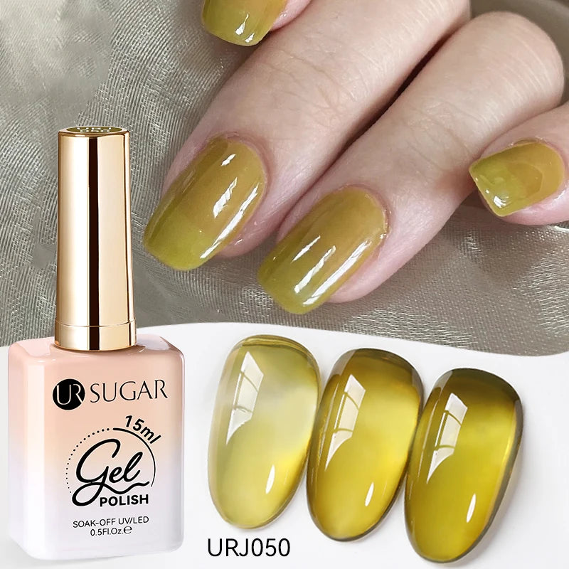 Jelly Milky White Translucent UV Gel Polish