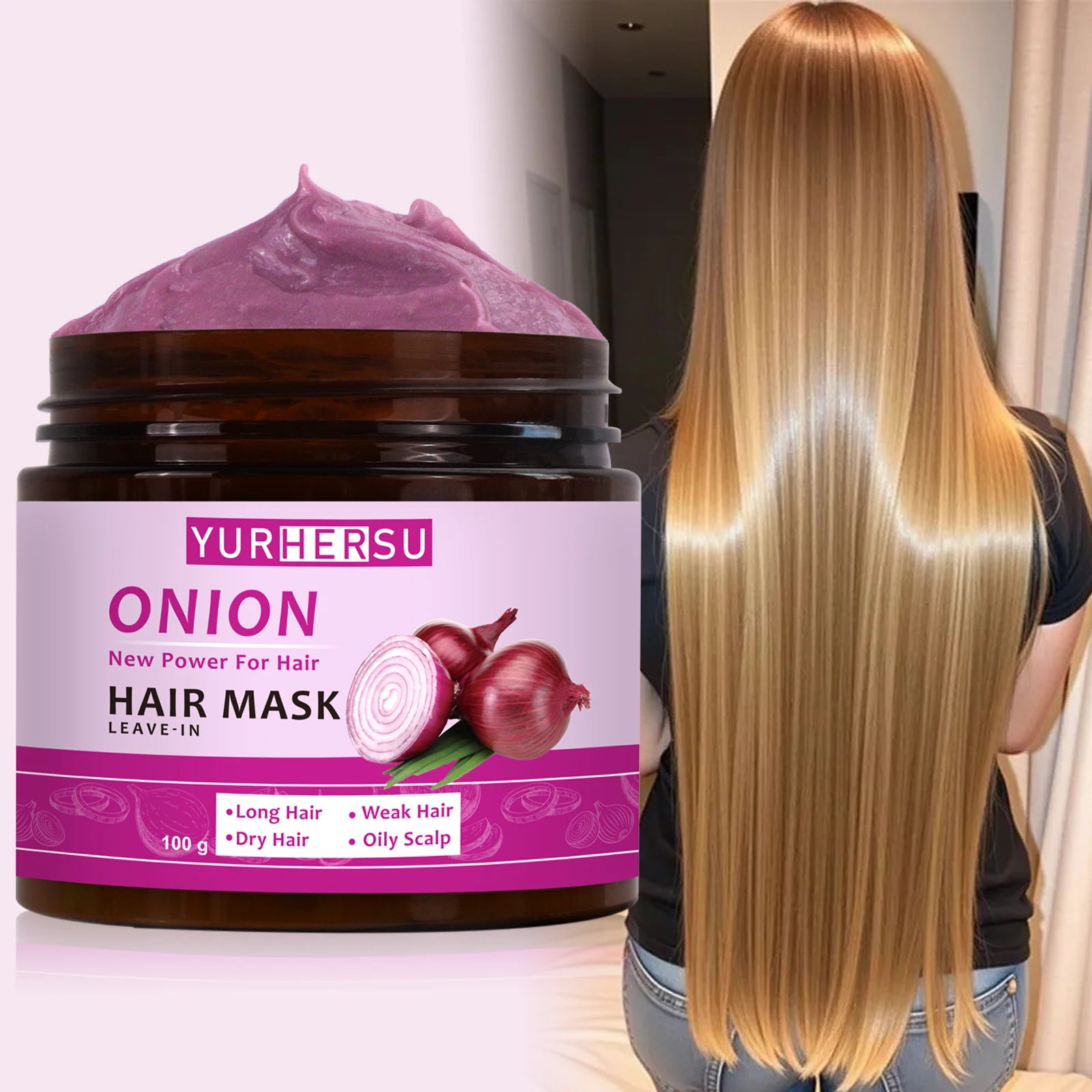 Onion Essence Leave-In Hair Mask