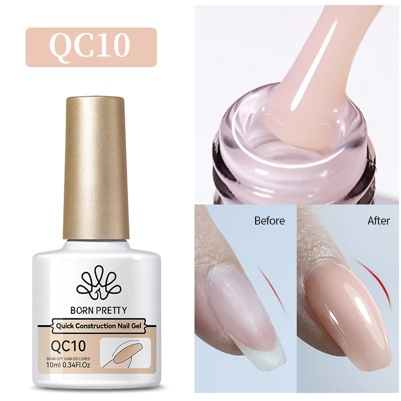 Super Top Coat and Base Gel Nail Polish Set