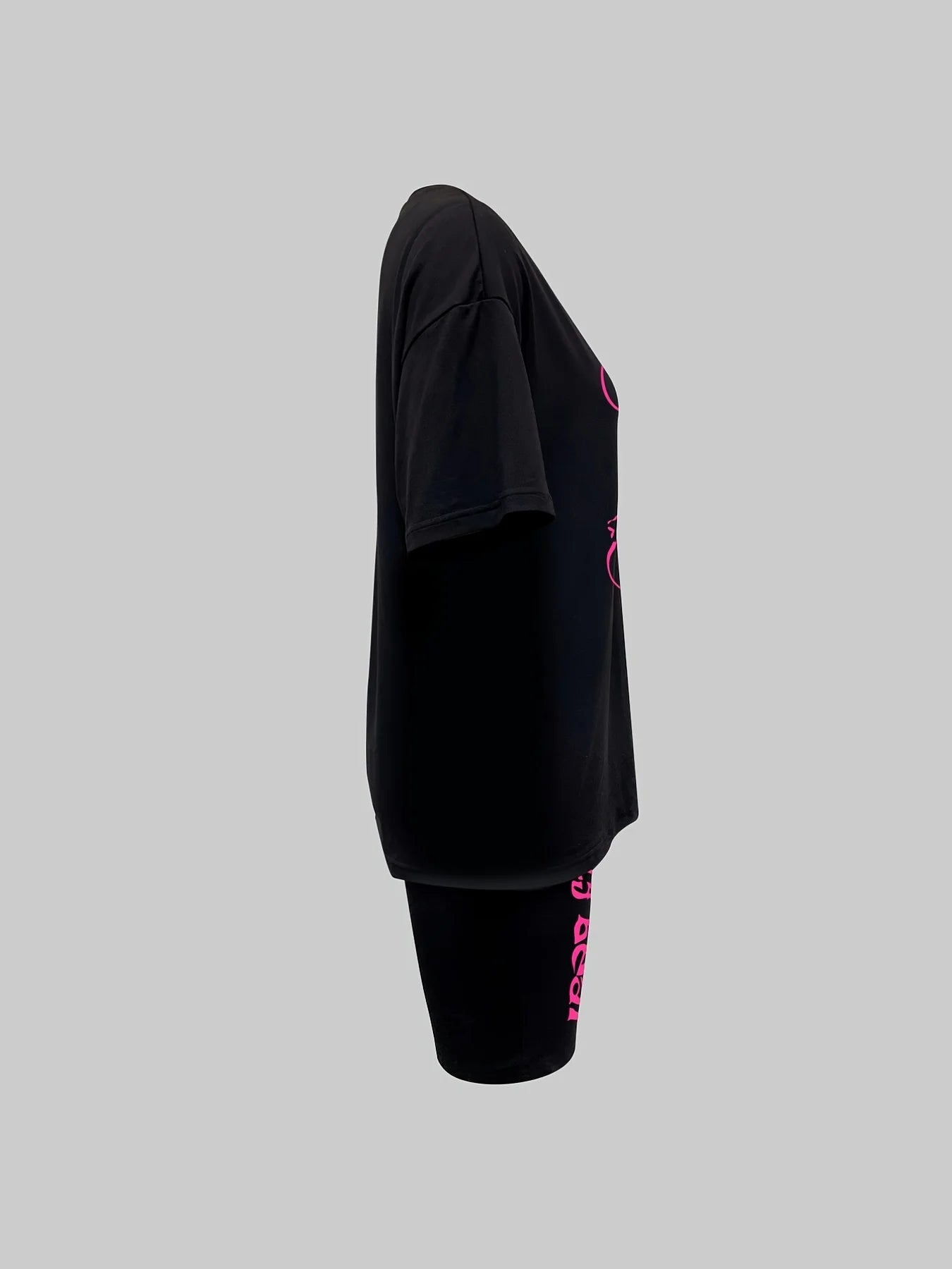 Casual Summer Plus Size Two Piece Suit