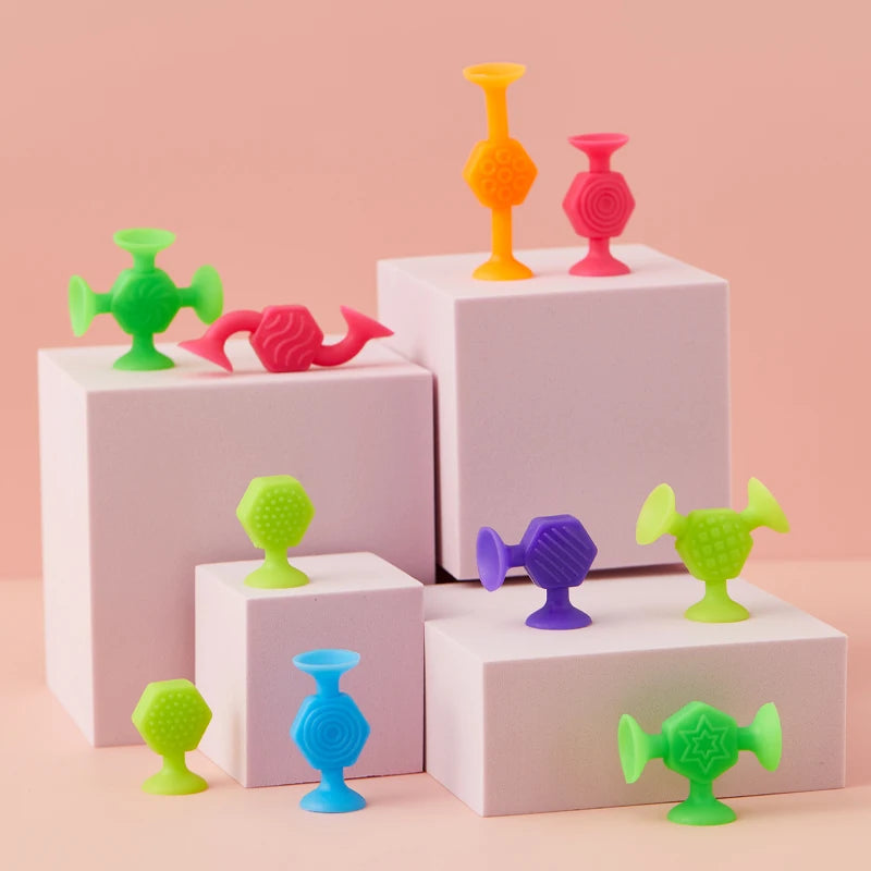 25pcs Suction Cup Building Toys