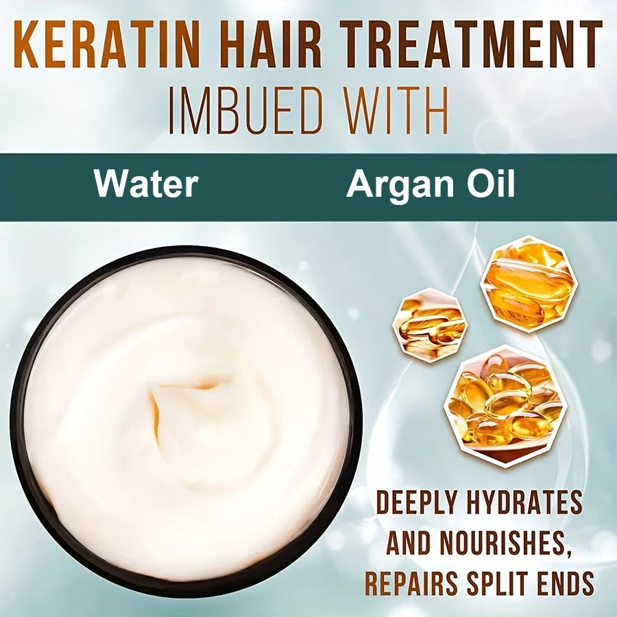 Keratin Biotin Hair Mask Deep Repair Conditioner