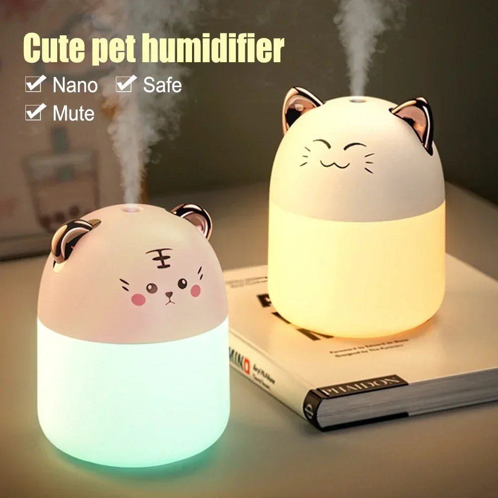 Colorful Ambient Light Desktop Humidifier Aroma Diffuser