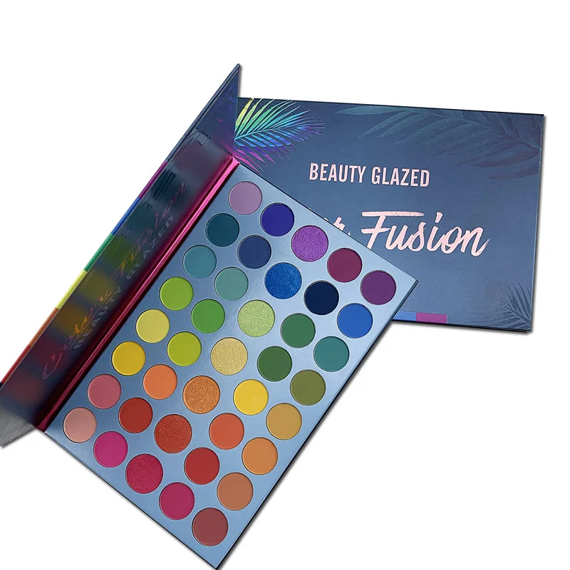 39-Color Neon Glitter and Matte Eyeshadow Palette