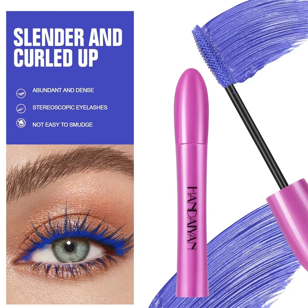 10-Color Waterproof Volumizing Mascara
