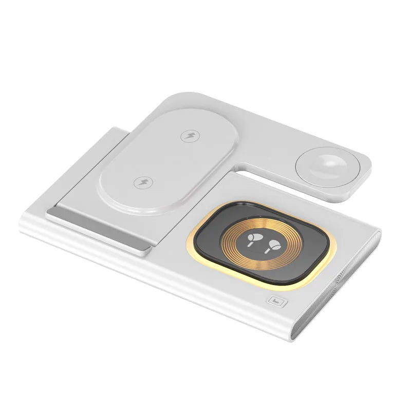 30W 3 in 1 Foldable Wireless Charger Stand
