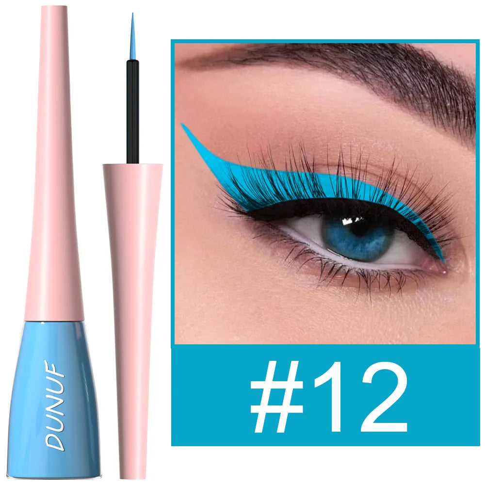 Matte Dark Green Waterproof Liquid Eyeliner