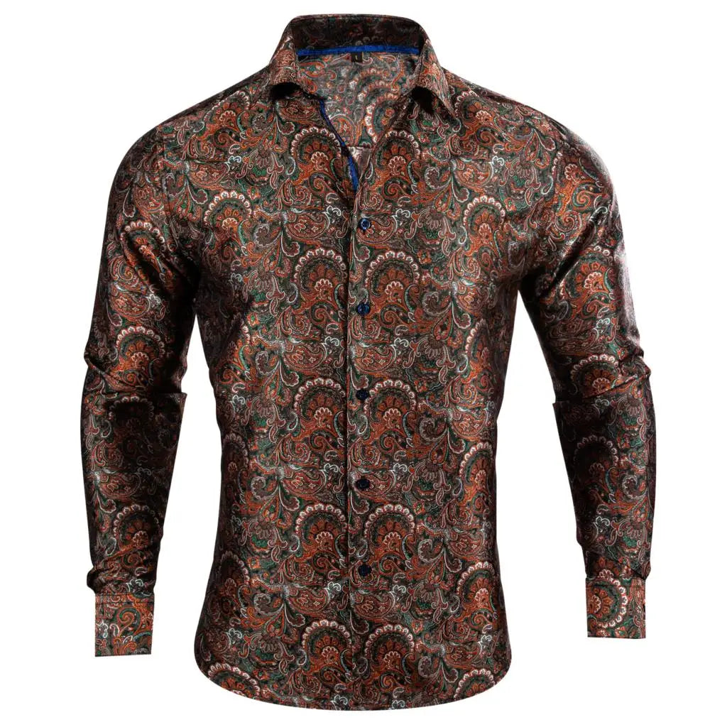 Paisley Silk Shirt